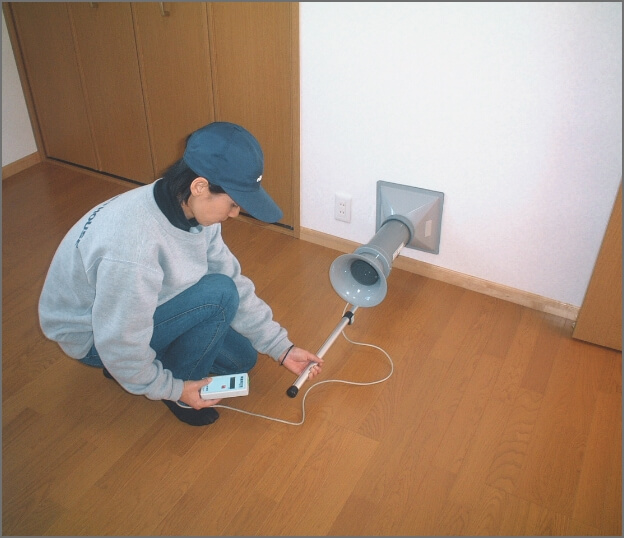 気密測定・換気風量測定