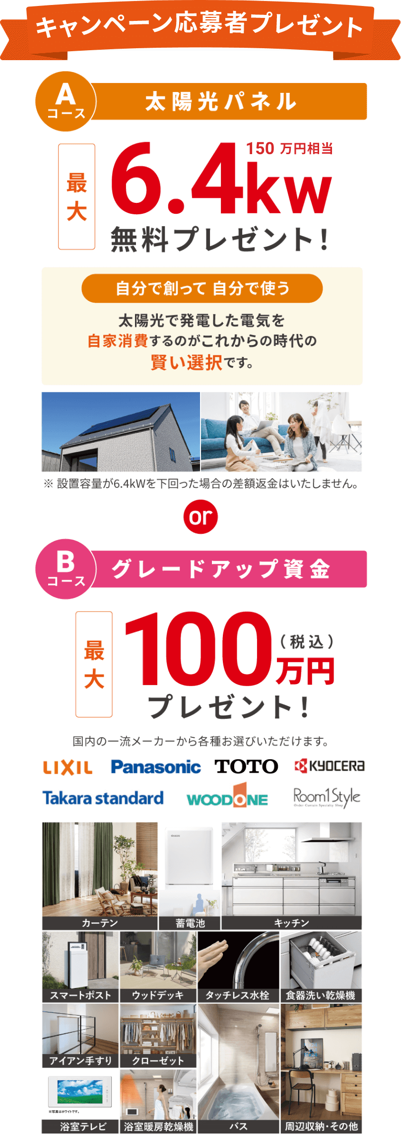 キャンペーン応募者プレゼント