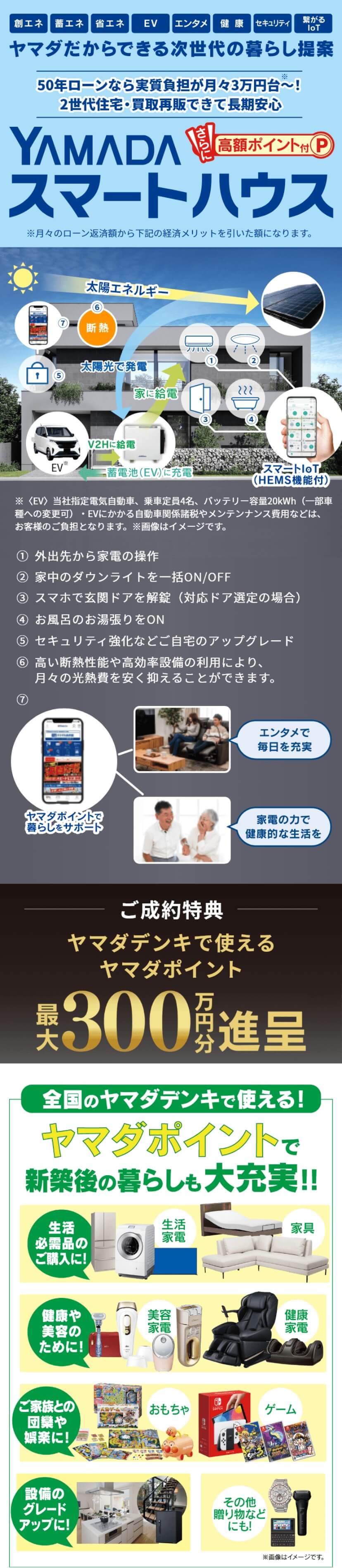 YAMADAスマートハウスバナー