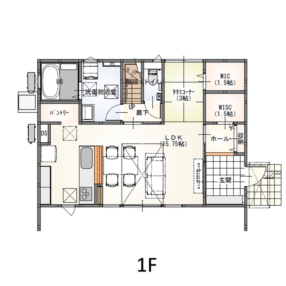 1F