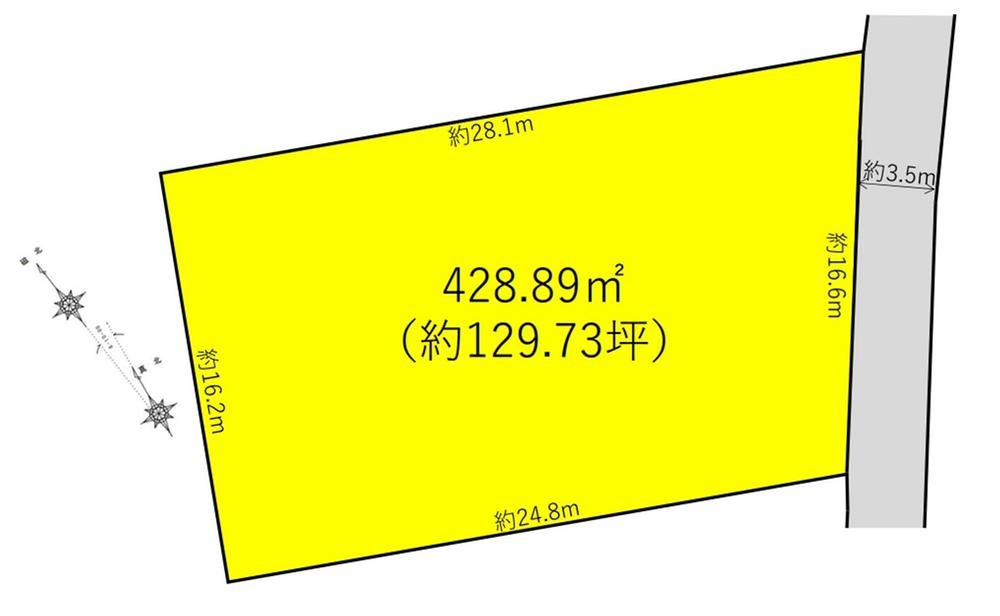 129.73坪の広さです!