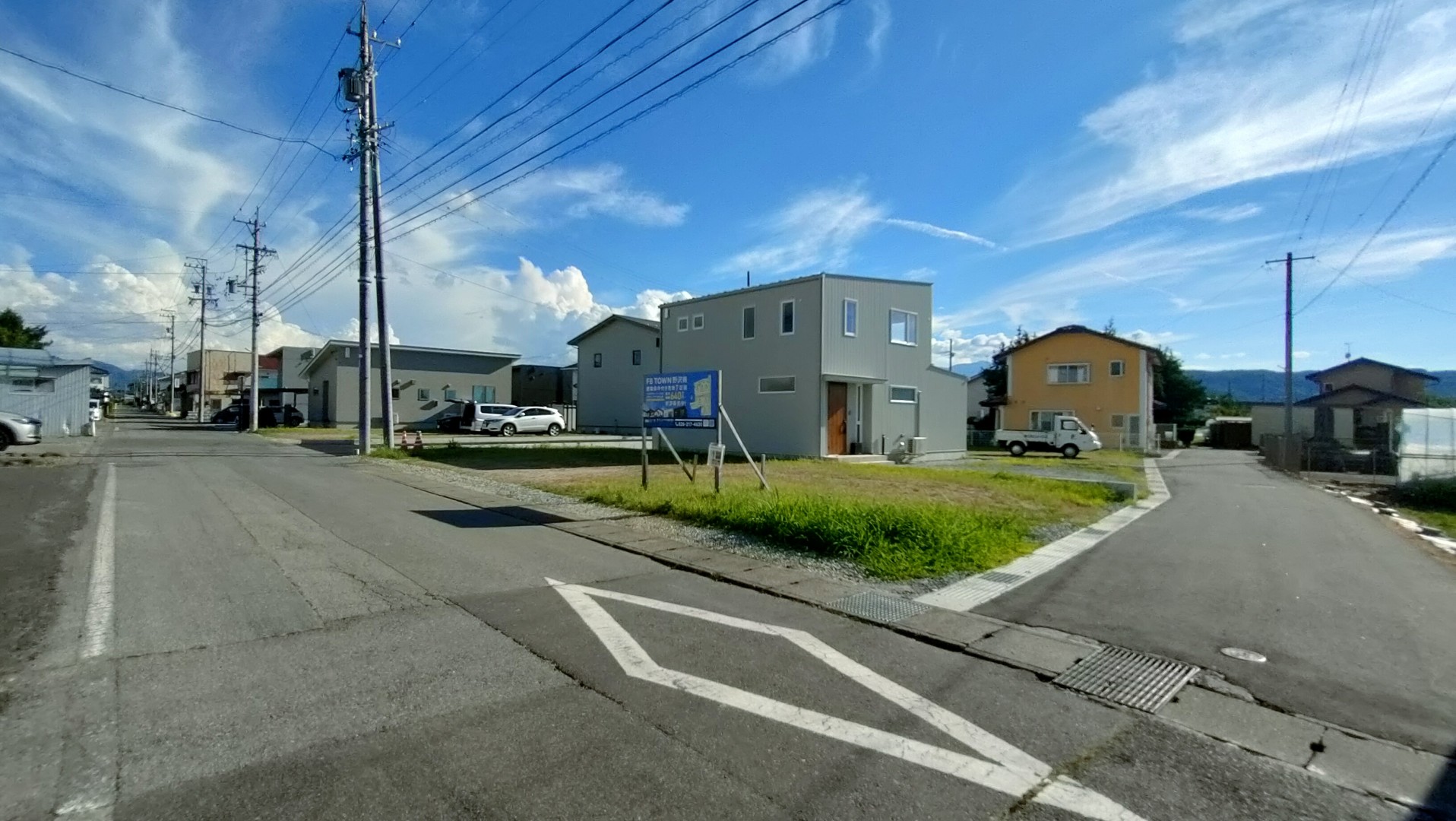 A号地 東側 前面道路