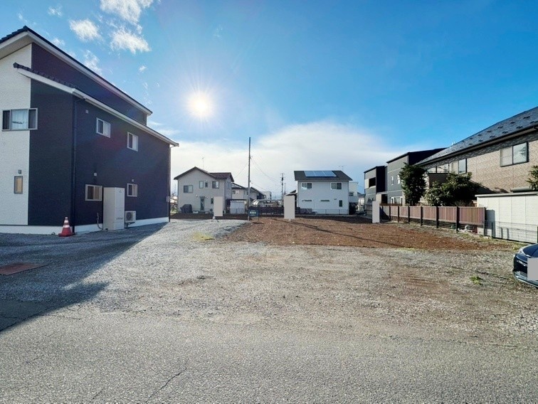 東側から西側(宅地延長部分)