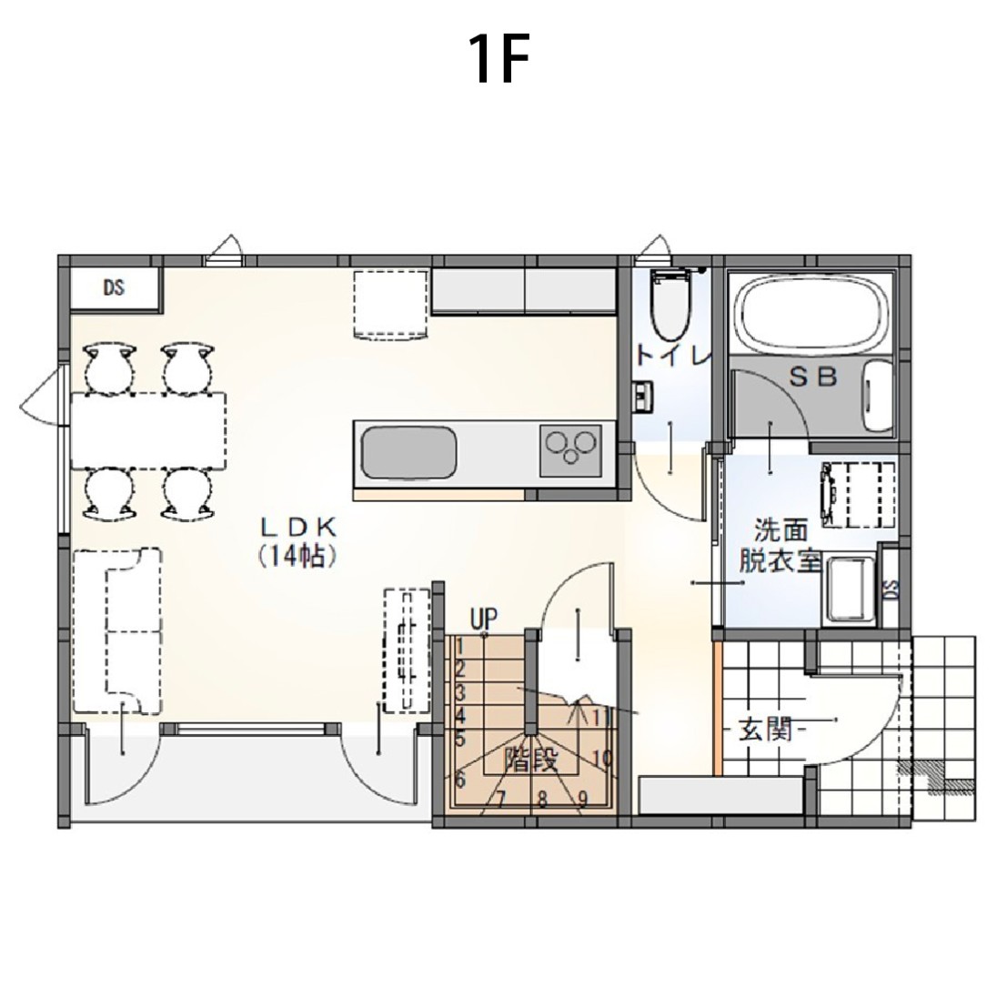 1F