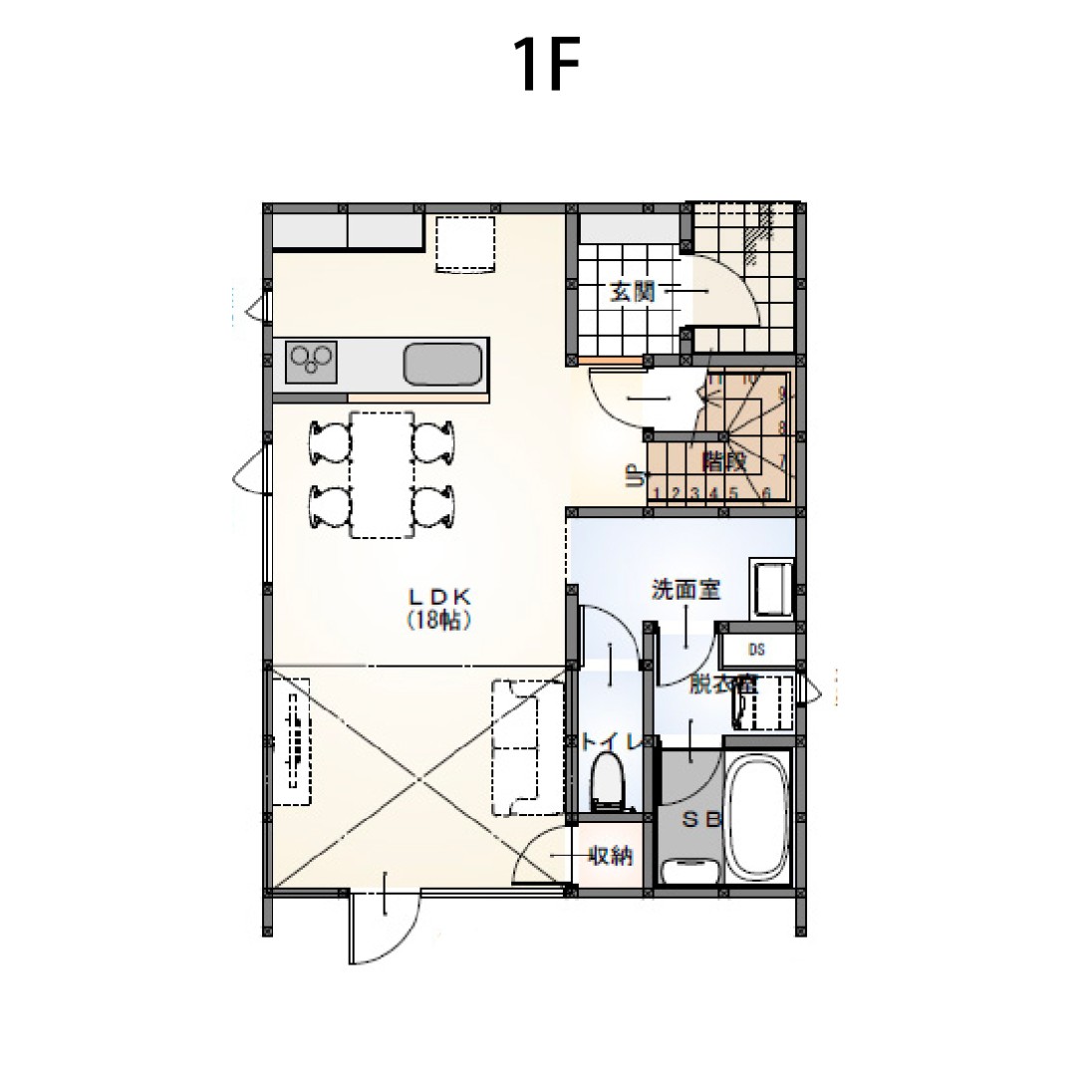 1F