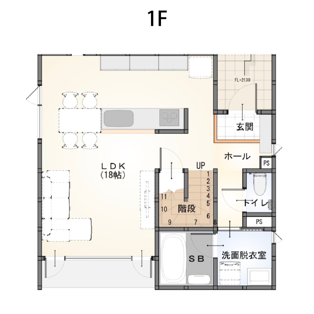 1F