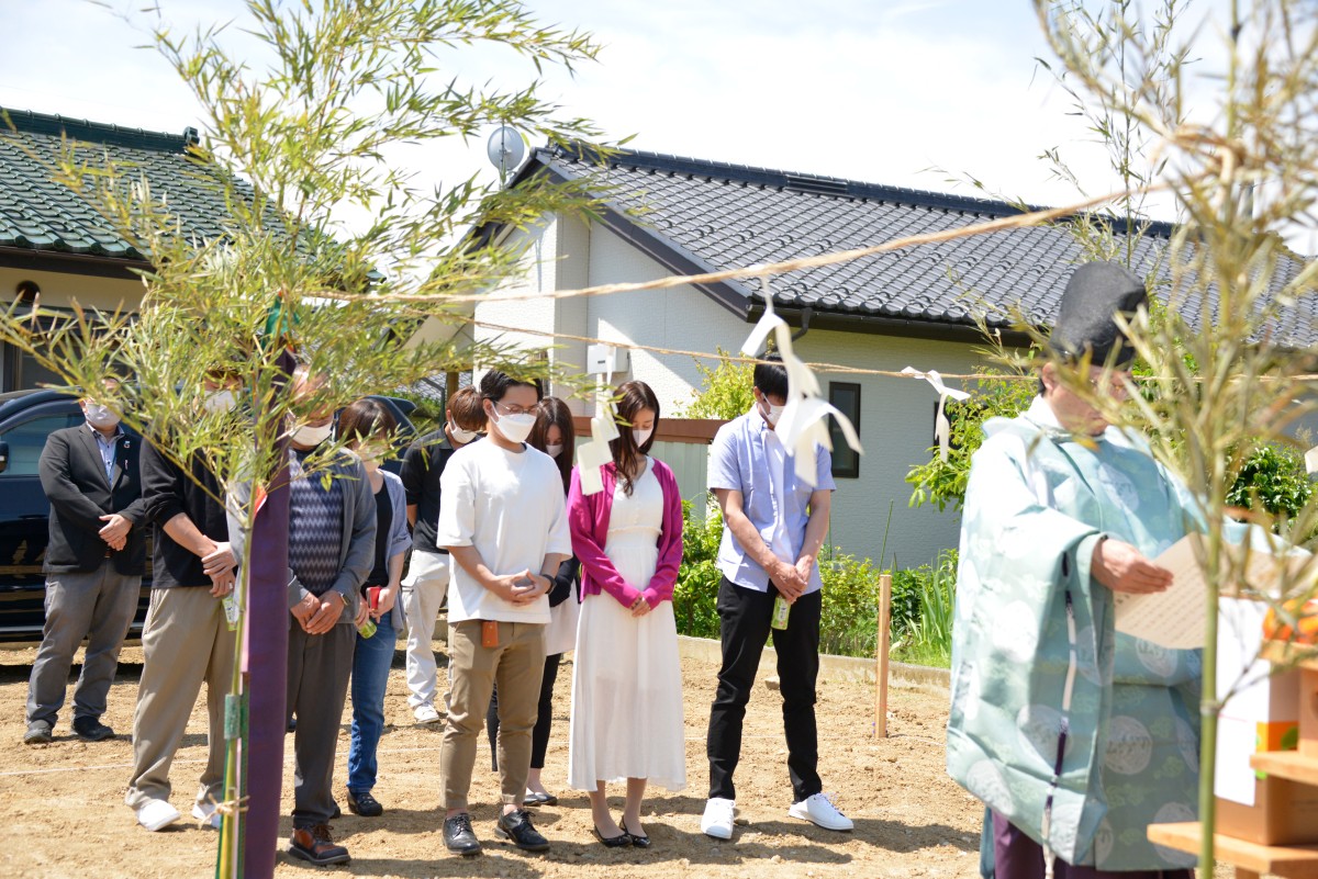 地鎮祭スタート