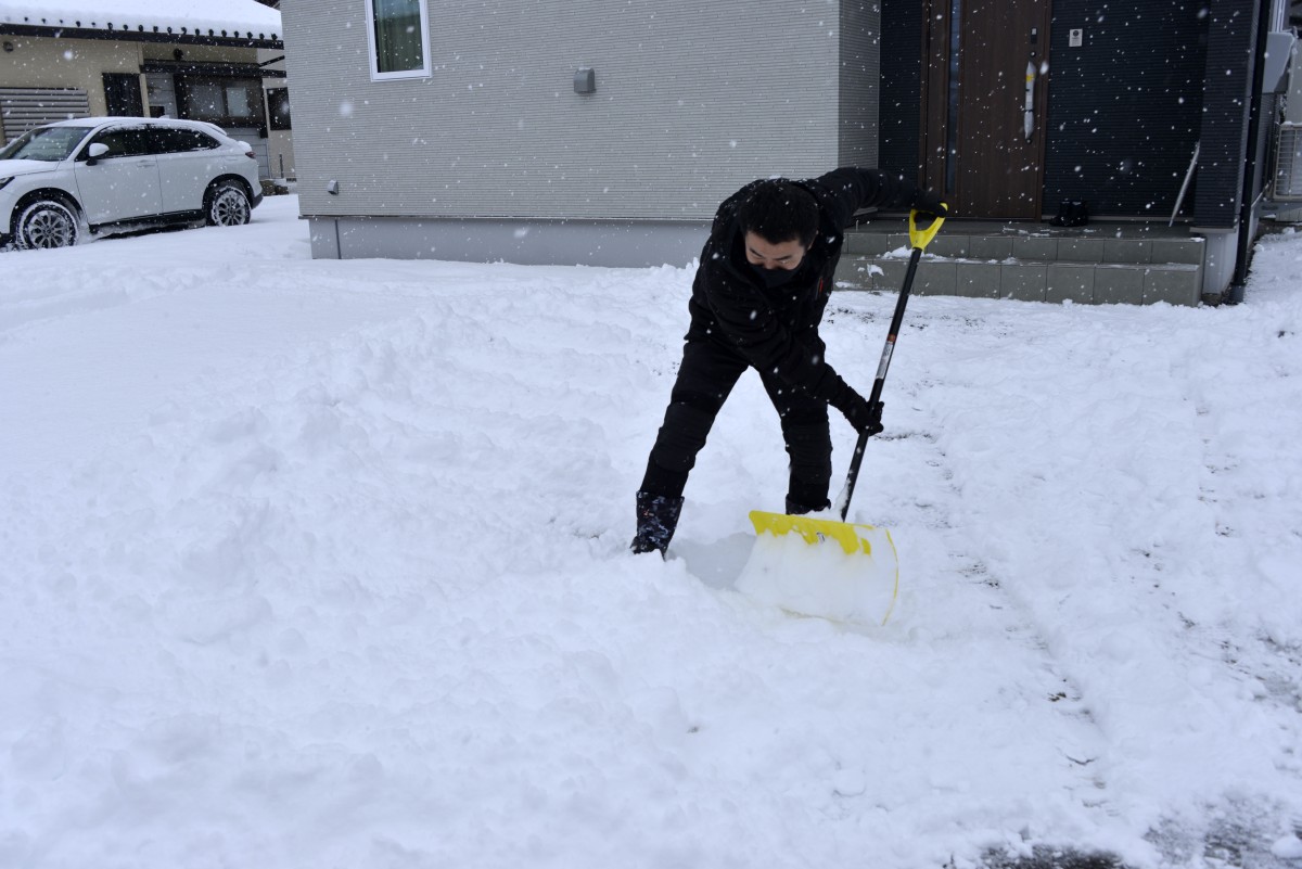 サプライズの大雪