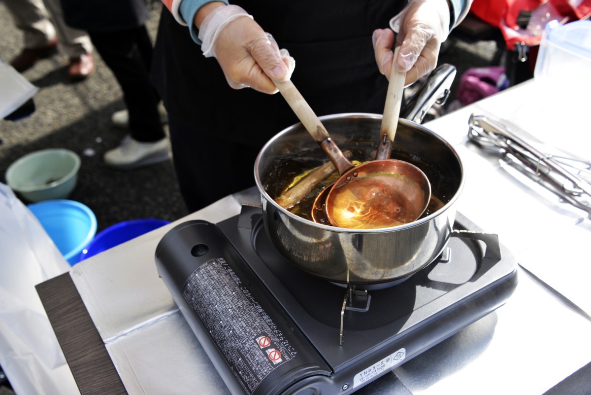 カルメ焼きをつくろう！