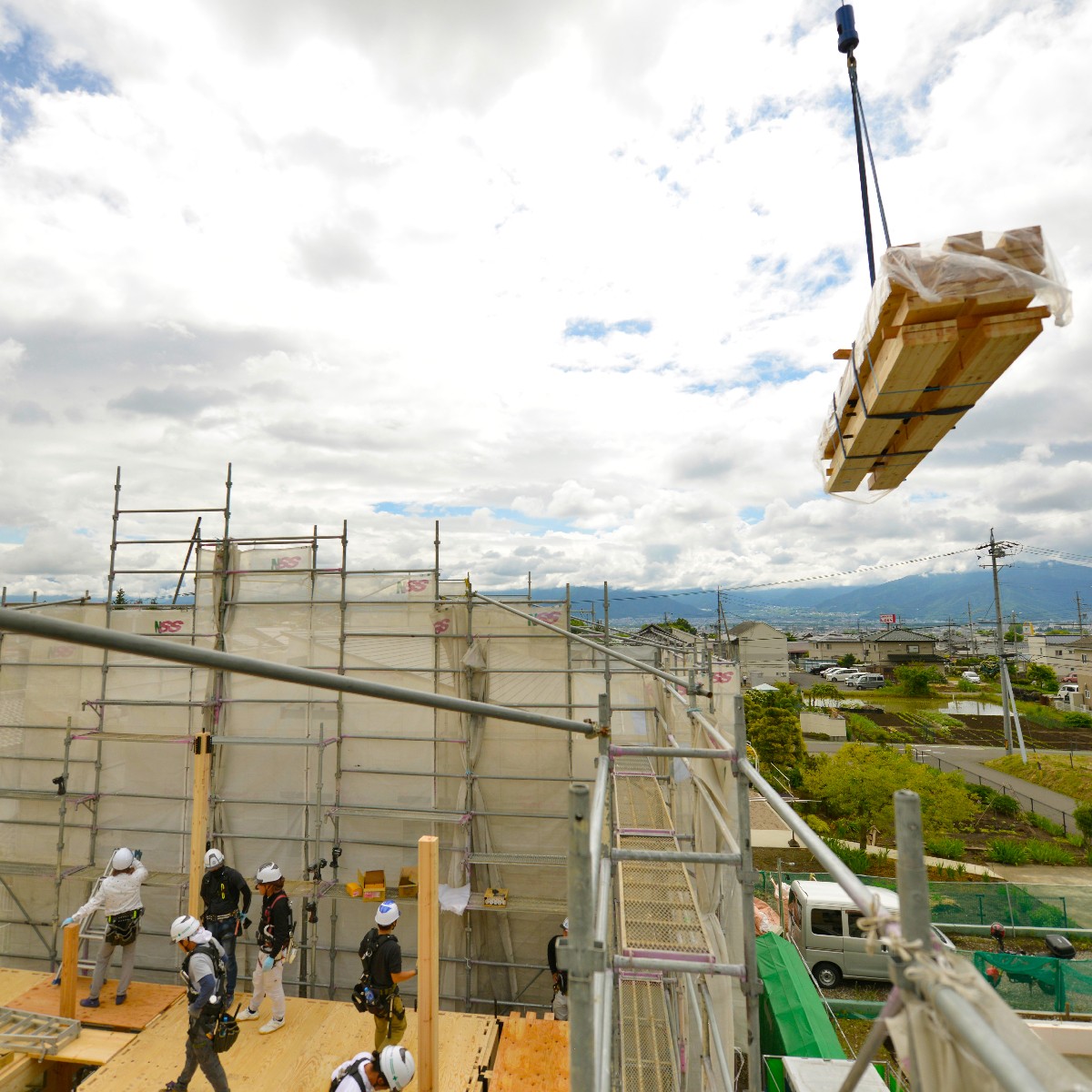 長野市で家づくり・建前編【M様邸】