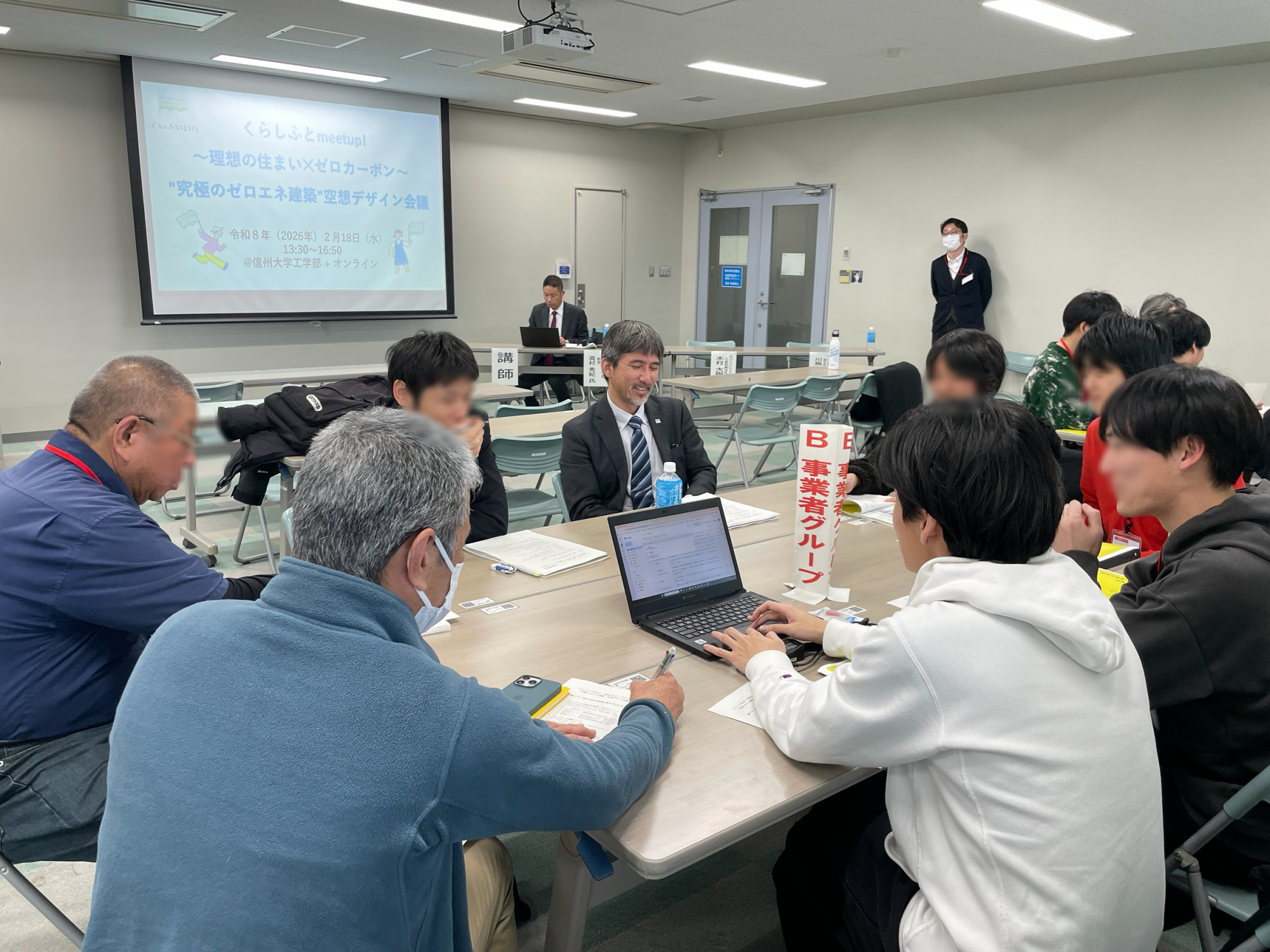 グループワークにもアドバイザーとして参加