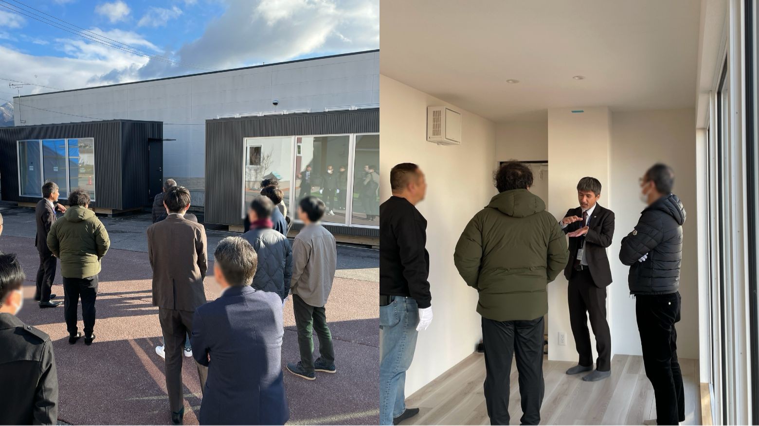 中野市にて、特許工法「FB-6」を体感